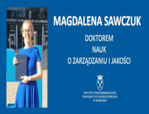 Magdalena Sawczuk doktorem